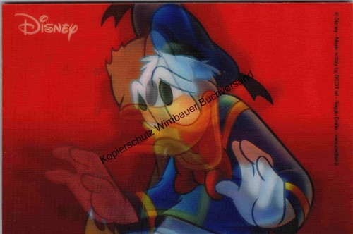 Alte stereo postkarte - alte, donald