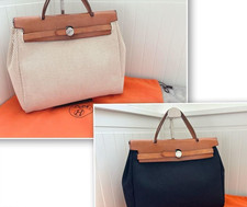 Hermes Herbag PM Toile 2Way