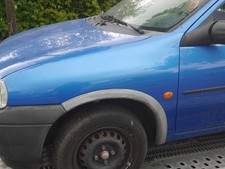 Kotflügel links Opel Corsa B Blau Z291 Ardenblau