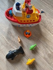 PLAYMOBIL 6957 Mein Schiff zum Mitnehmen Boot für Badewanne Baden 1.2.3 123