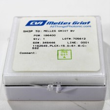 CVI Melles Griot PLCX-15.0-61.8-C-532 BK-7 Plan Konvexe Linse Neu