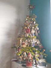 Alter Gansfederbaum, Federbaum, Weihnachtsbaum 100 cm OVP Gablonz