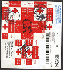 Spanien, Rotes Kreuz, 2013, gest., MiNr. 4827, aus Klbg, R-Briefstück, 