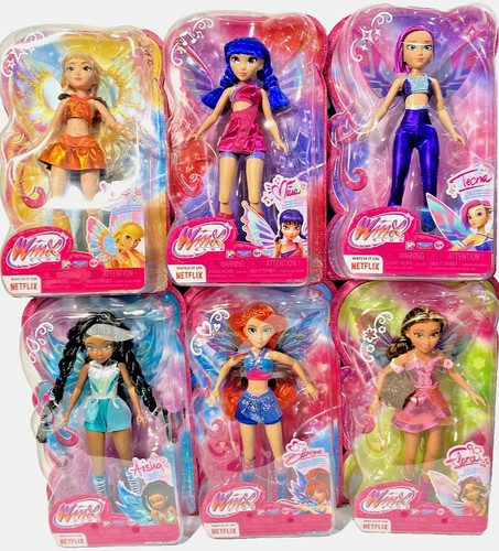 Winx fairy dolls flora aisha - fairy,