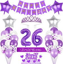 26. Geburtstagsdeko Mädchen