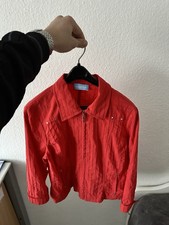Damen Jacke Rot Langarm