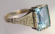 ART DECO Ring Silber 900