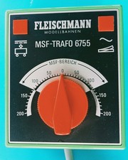 Fleischmann Regeltrafo, 6755 MSF, 14 V~1,2A, 15V =1,2 A-Bestwerte, guter Zustand