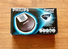 Philips Discman AX 7104 Tragbarer CD Player OVP Retro Vintage
