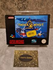 SNES Super Nintendo Sea Quest DSV mit OVP und Anleitung + Poster EUR