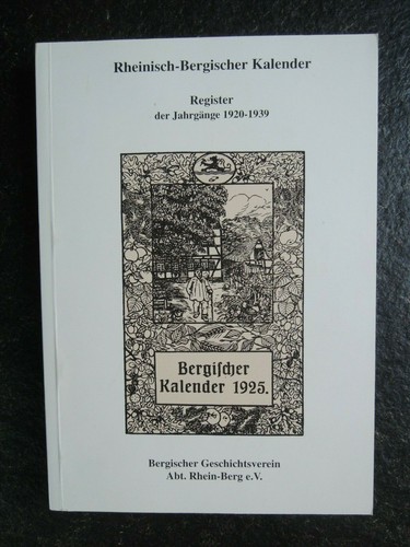 Rheinisch bergischer kalender - rheinisch,