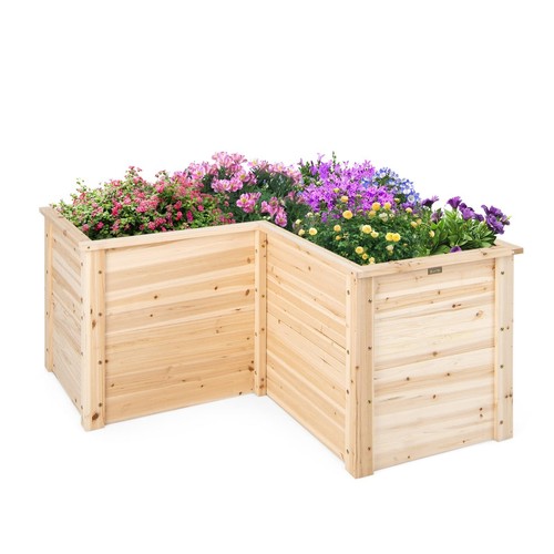 Förmig hochbeet gartenbeet - l-förmig,