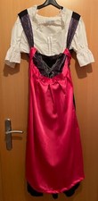 Dirndl schwarz/lila mit pinker