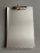 SAUNDERS KLEMMBRETT CLIPBOARD IN SILBER