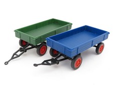 276HO /65 - Epoche (?) H0 - 2x Hänger / Anhänger für Landwirtschaft