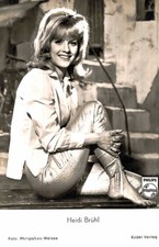 Heidi Brühl    **     Original-Rüdel-Postkarte Postcard * N 160 e