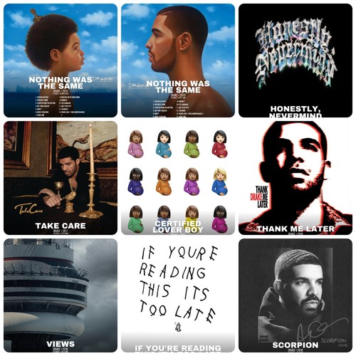 Drake album poster - album,