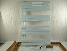 ESFTR Elektrischer Handtuchheizkörper Heizkörper 90x60 cm Weiß Mit Thermostat