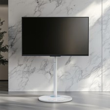 TV Ständer drehbar Standfuß für 40-75" höhenverstellbar Fernsehständer Rollen