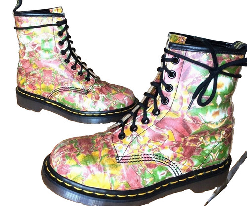 Martens 1460 green white - dr,