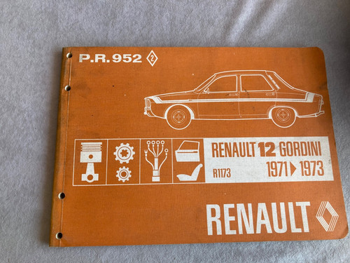 Ersatzteilkatalog renault r12 - ersatzteilkatalog,