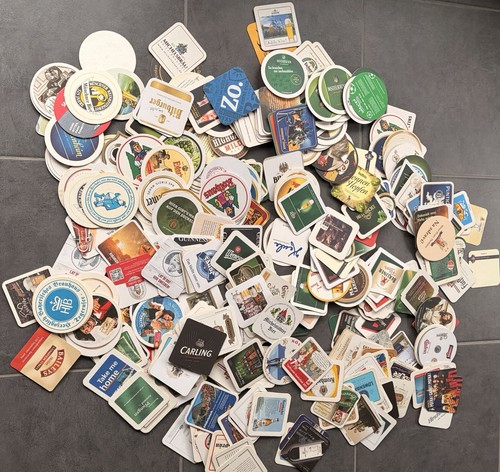 Bierdeckel sammlung aus - bierdeckel, circa