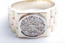 Herren Brillant Diamant Ring