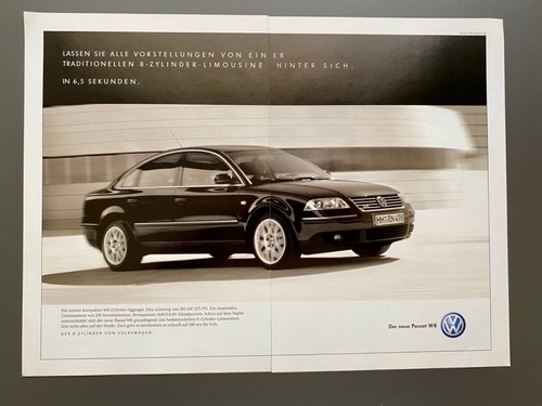 Passat achtzylinder - vw, w8