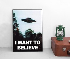 Poster "I want to believe"