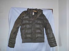 Diesel Daunenjacke Winterjacke Kapuzenjacke Oliv Gr. L Unisex Jacke Kapuze Top