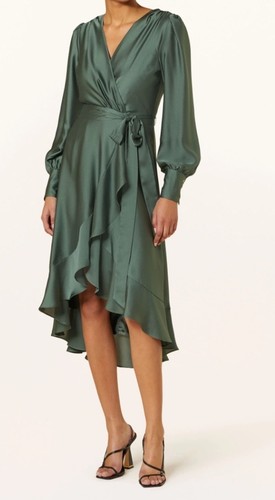 Swing design satin kleid - swing, gr.
