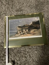 Wandbild Kunstruck Carl Spitzweg "Badende Frauen bei Dieppe" 43cm x 35cm