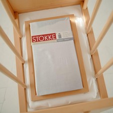 Stokke 652405 Baby Bettwäsche Set weiß 140x100 + 60x40cm