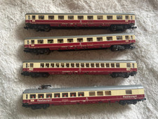 Fleischmann 4 x TEE Personenwagen  Spur N für Bastler
