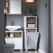 SoBuy Wäscheschrank mit