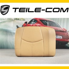 Porsche 911 997 Coupe / Rückenlehnenschild Notsitz Kunstleder beige sa