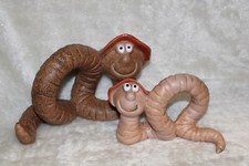 Großer gartendeko wurm - gartendeko, wurm,