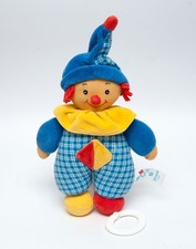 Babyclub C&A Clown Harlekin blau gelb Spieluhr SELTEN