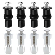 WC Sitz Befestigung von Oben 8