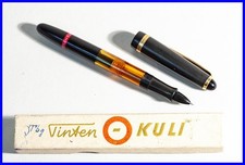 ROTRING Stylo Ink Pen TINTENKULI in Schwarz & Gold (Demonstrator style) mit BOX