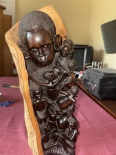 Afrikanische Figuren in Antike & Künstlerische Holzarbeiten