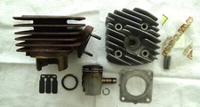 Honda Bali SJ 50 AF 32 Zylinder, Zylinderkopf, Kolben, Kolbenbolzen u. Membrane