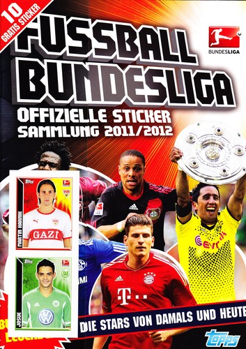 Topps bundesliga 2011 2012 - bundesliga, 2011/2012
