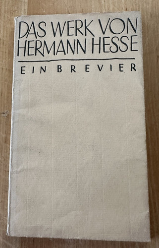 Das werk von hermann - das,