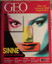 Zeitschrift GEO Wissen  Sinne und Wahrnehmung