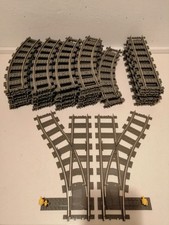 LEGO 9Volt Eisenbahn Schienen Weichen