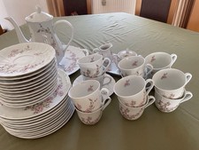 Kaffeeservice für 12 Personen, Bernardaud Limoges „Amandine“, 43-teilig