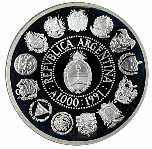 Argentinien 1000 australes - argentinien,