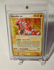 Pokémon Groudon ex EX Crystal