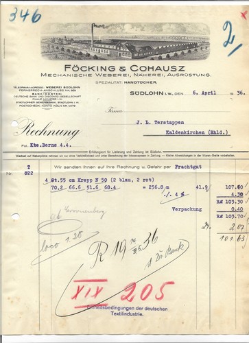 Rechnung föcking cohausz - föcking,
